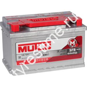 1100 E Аккумуляторная батарея MUTLU SFB M3 6CT-75 (720A) EN низ. - картинка 1