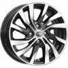 Колесный диск КиК КС882 (Kia Rio 2) 6.0x15 4/100 ET46 d54.1 алмаз чёрный (74641)