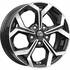 Колесный диск КиК КС878 (16_Ceed CD) 6.5x16 5/114.3 ET50 d67.1 алмаз чёрный (74903) - картинка 1