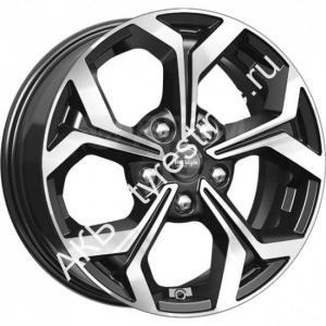 Колесный диск КиК КС878 (16_Ceed CD) 6.5x16 5/114.3 ET50 d67.1 алмаз чёрный (74903) - картинка 1