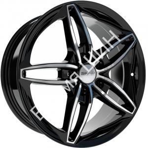 Колесный диск СКАД Турин 7.0х17 5/112 ЕТ43 d57.1 алмаз (2190705) - картинка 1