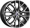 Колесный диск КиК Лилиом (КС891) 6.0x16 4/100 ET50 d60.1 алмаз черный (r77054)
