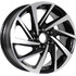 Колесный диск KDW 6.0x15 5/100 ET40 D57.1 KD1530 Black_Front_Polished - картинка 1