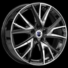 Колесный диск КиК Кайлас 6.5x18 5/108 ET33 d60.1 алмаз черный (80550)