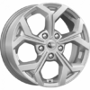 Колесный диск КиК КС878 (16 Focus) 6.5x16 5/108 ЕТ50 d63.3 сильвер (74906)