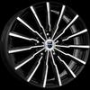 Колесный диск КиК Акцент (КС641) 5.5x14 4/ 98 ET40 D58.6 алмаз черный (28254)