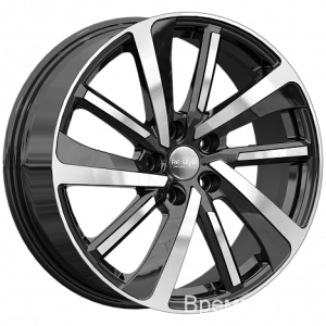 Колесный диск КиК КС1111 (ZV_18_Jolion) 7.0x18 5/114.3 ET37 d66.6 алмаз чёрный (82873) сф - картинка 1