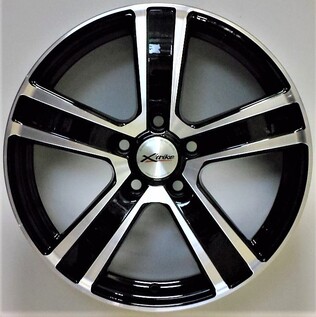Колесный диск X-TRIKE X-108 7.0х16 5/100 ЕТ38 d67.1 BK/FP (14500AX)