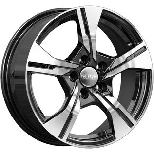 Колесный диск КиК КС1053 (ZV 16_Lifan_Х60) 6.5x16 5/114.3 ET45 d60.1 алмаз чёрный (80549)