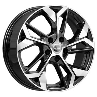 Колесный диск КиК КС1062 (ZV 17_Coolray) 6.5x17 5/114.3 ET50 d54.1 алмаз черный (80732)