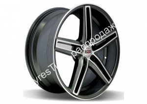 Колесный диск CROSS STREET CR-24 6.5x16 5/114.3 ET40 D66.1 BKF - картинка 1