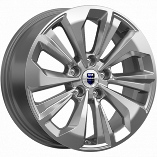 Колесный диск КиК Авиор (КС936) 7.0x17 5/114.3 ЕТ37 D66.6 дарк платинум брайт (77675)