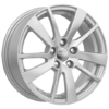 Колесный диск КиК Skoda Rapid (КС876) 6.0x15 5/100 ET38 d57.1 сильвер (74898) с/ф