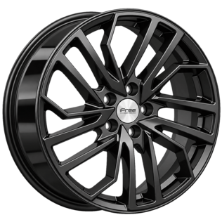 Колесный диск КиК КС1235 (R-line) 7.5x18 5/108 ET33 d60.1 BK (123500059184) сф
