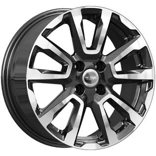 Колесный диск КиК КС1026 (ZV RIO) 6.5x16 4/100 ET46 D54.1 алмаз черный (79663)