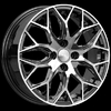 Колесный диск СКАД Фабиан 6.0x16 4/100 ET37 d60.1 алмаз (4350105)