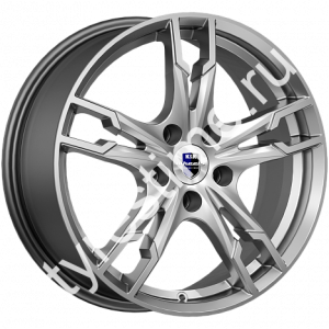 Колесный диск КиК Солар (КС875-09) 7.0x17 5/114.3 ЕТ40 D67.1 дарк платинум (77237) - картинка 1