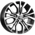 Колесный диск КиК КС736 (ZV Optima) 6.5x16 5/114.3 ЕТ41 D67.1 алмаз черный (67993) - картинка 1