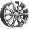 Колесный диск КиК КС776 (ZV Tiguan) 7.0x17 5/112 ЕТ40 D57.1 дарк платинум с/ф (74065)