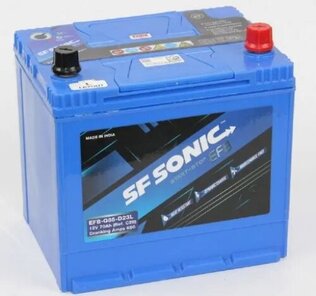1100 E Аккумуляторная батарея SF SONIC (85D23L) 6СТ-70 (650EN) asia