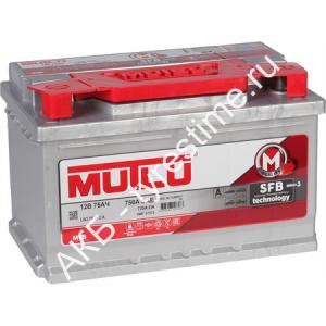 1100 E Аккумуляторная батарея MUTLU SFB M3 6CT-75 (720A) - картинка 1