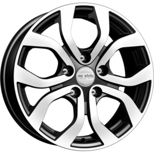 Колесный диск КиК КС704 (Terrano SN) 6.5x16 5/114.3 ЕТ50 d66.1 алмаз черный (65851)